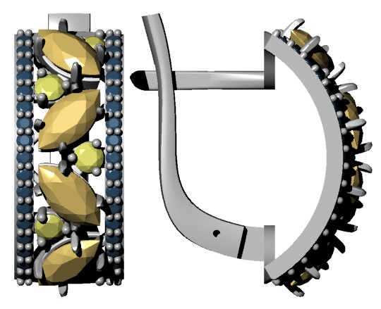 картинка Серьги 202994-902-0029 от интернет магазина
